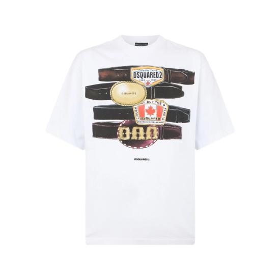 26SS 디스퀘어드2 탑 D20033 S78GD0113 100 WHITE