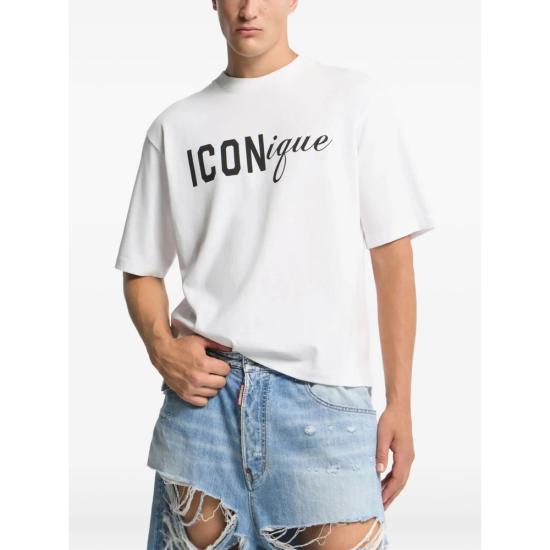 26SS 디스퀘어드2 탑 D20033 S78GD0121 100 WHITE - DSQUARED2