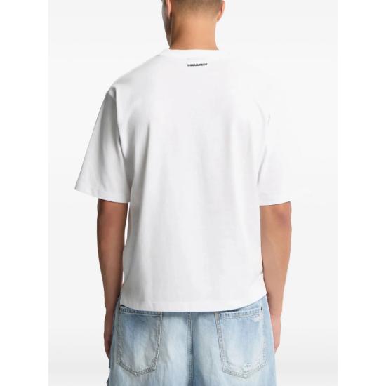 26SS 디스퀘어드2 탑 D20033 S78GD0121 100 WHITE - DSQUARED2