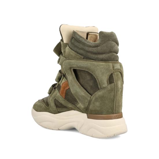 26SS 이자벨마랑 스니커즈 D2E07S BK0009FA MUKK GREEN - ISABEL MARANT