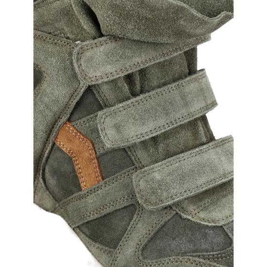 26SS 이자벨마랑 스니커즈 D2E07S BK0009FA MUKK GREEN - ISABEL MARANT