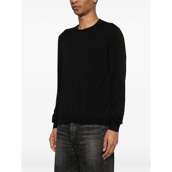 26SS 자노네 스웨터 810234 ZQ307 Z0015 BLACK - ZANONE