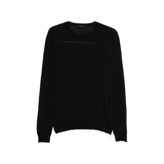 26SS 자노네 스웨터 810234 ZQ307 Z0015 BLACK