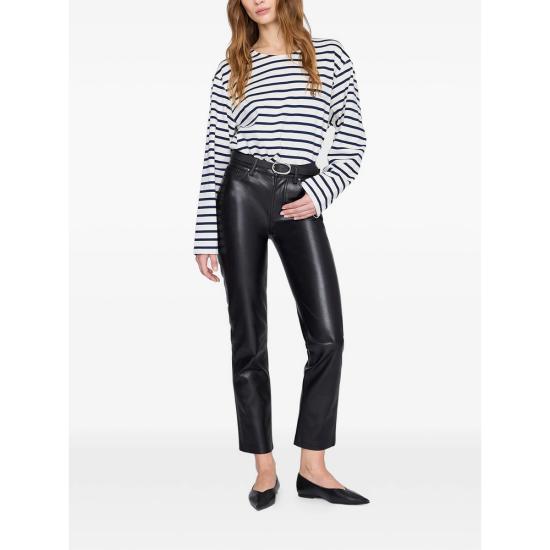 26SS 애니빙 탑 A 08 11995 STR15 WHITE BLUE - ANINE BING