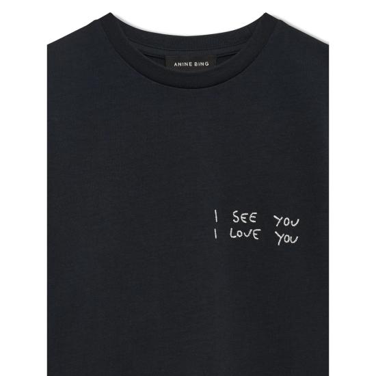 26SS 애니빙 탑 A 08 11986 BLK26 BLACK - ANINE BING