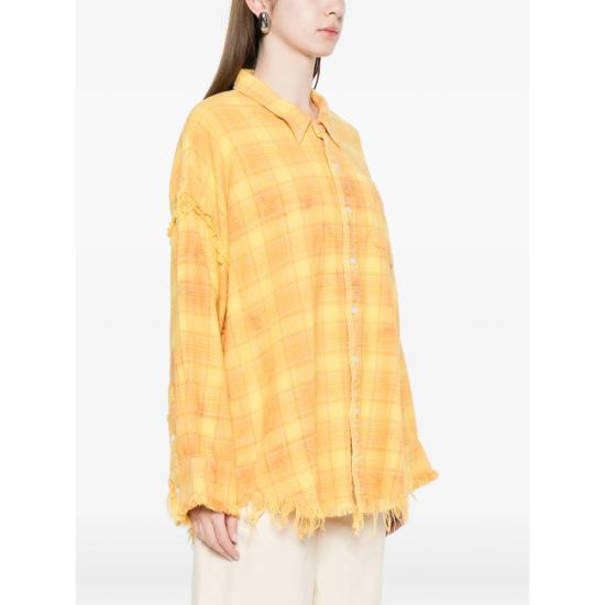 26SS 알13 셔츠 R13WR075 R778B YELLO YELLOW ORANGE - R13