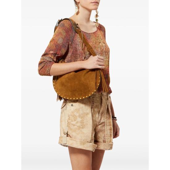 26SS 이자벨마랑 숄더백 D2C17M BF0066FG 50CO BROWN - ISABEL MARANT