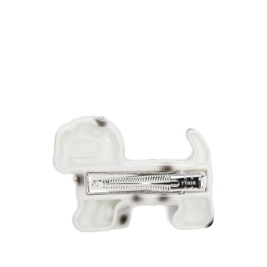 26SS 위민 헤어 액세서리 26130WHT00NL WHITE BLACK - YVMIN