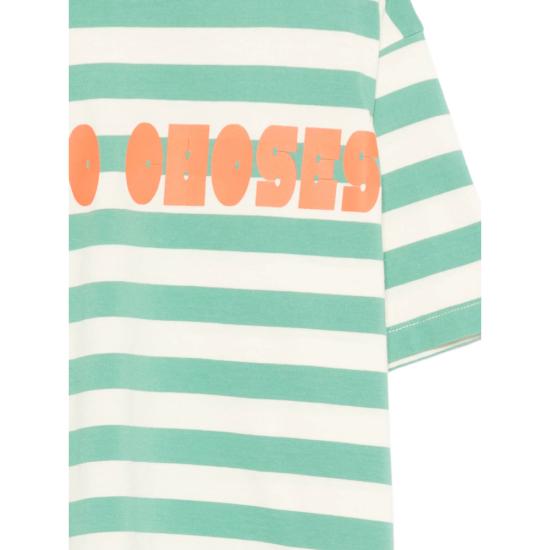 26SS [키즈] 보보쇼즈 티셔츠 B126AC136 199 GREEN NEUTRALS - BOBO CHOSES