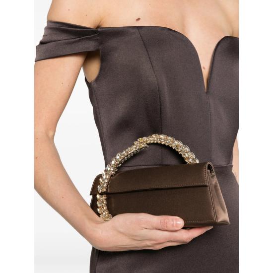 26SS 랄링기 클러치/파우치 KARMA CHBRO BROWN - L'ALINGI