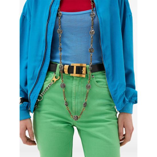 26SS 베르사체 레귤러 벨트 1A17848 1023735 1B55J BLACK - VERSACE