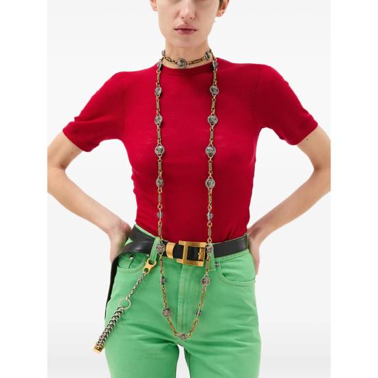 26SS 베르사체 반팔 티셔츠 1A17548 1024506 1RB30 RED
