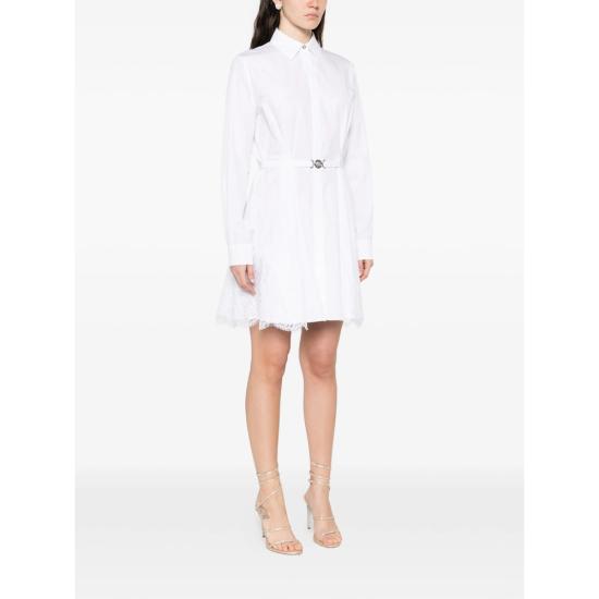 26SS 베르사체 원피스 1A13878 1022620 1W000 WHITE - VERSACE