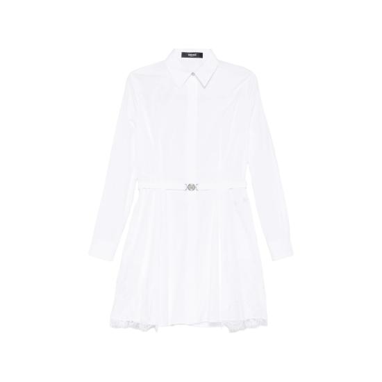 26SS 베르사체 원피스 1A13878 1022620 1W000 WHITE