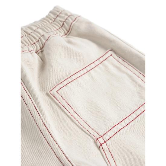 26SS [키즈] 보보쇼즈 스트레이트 팬츠 B126AC094 199 NEUTRALS - BOBO CHOSES