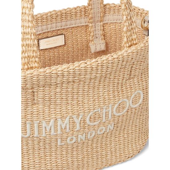 26SS 지미추 가방 BEACH TOTE E W MINI J NALAT NEUTRALS - JIMMY CHOO