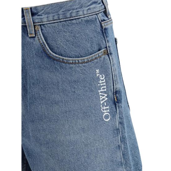 26SS 오프화이트 데님 팬츠 44XYC028S26 D001 400 WHITE BLUE - OFF WHITE