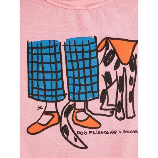 26SS [키즈] 보보쇼즈 니트/스웻셔츠 B126AC047 661 PINK - BOBO CHOSES