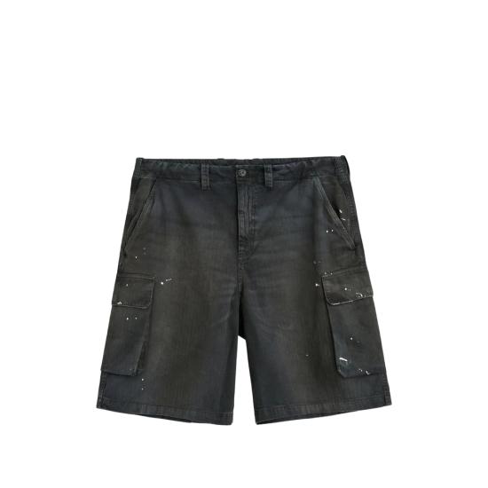 26SS 아워레가시 마운트 쇼츠 네뷸라 워시 정글 헤링본 M2264MSJH NEBUL BLACK