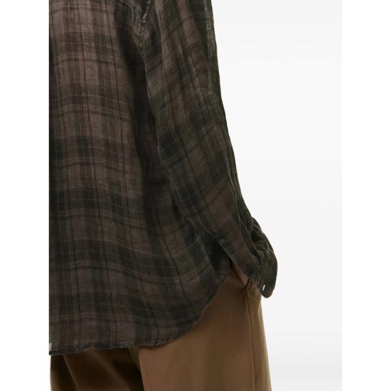 26SS 아워레가시 셔츠 M2262AP PENUM BROWN BLACK - OUR LEGACY