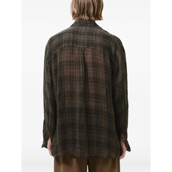 26SS 아워레가시 셔츠 M2262AP PENUM BROWN BLACK - OUR LEGACY