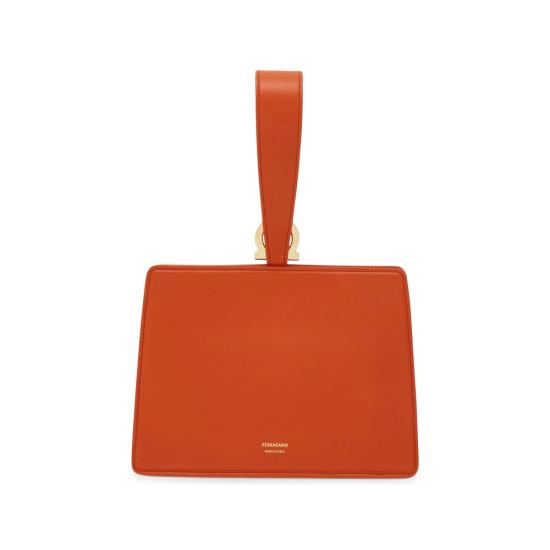 26SS 살바토레 페라가모 클러치/파우치 220958 0792848 LISIE ORANGE - SALVATORE FERRAGAMO