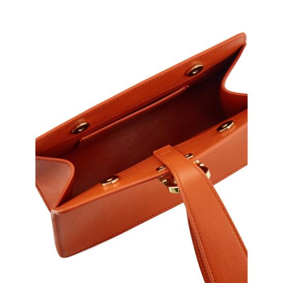 26SS 살바토레 페라가모 클러치/파우치 220958 0792848 LISIE ORANGE - SALVATORE FERRAGAMO
