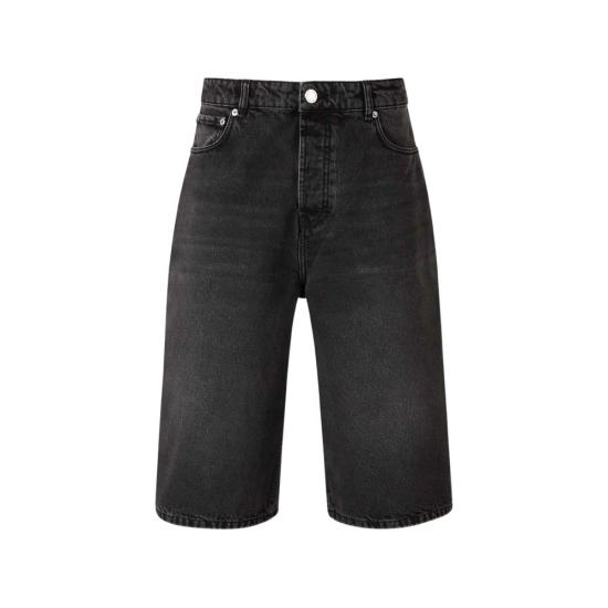 26SS 아미 데님 숏팬츠 HSO838 DE0124 031 BLACK