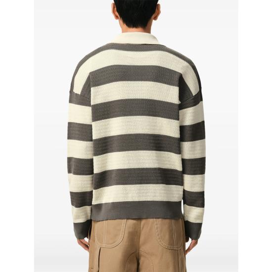 26SS 아미 가디건 HKC390 KN0153 A152 NEUTRALS GREY - AMI