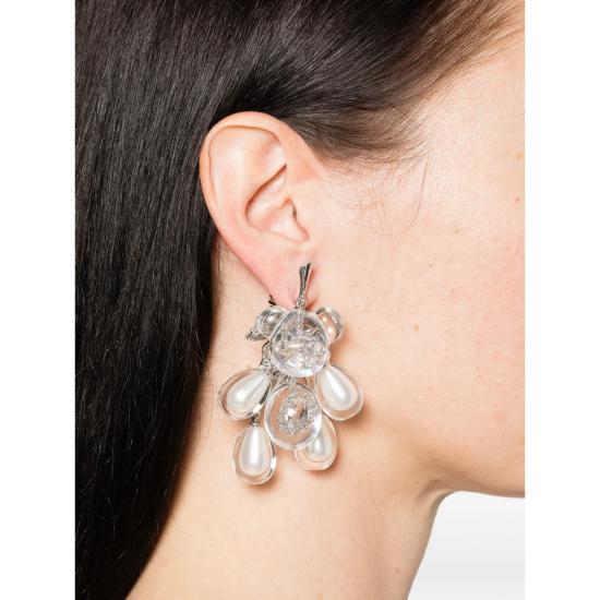 26SS 위민 이어링 26174TSP00DN SILVER WHITE - YVMIN