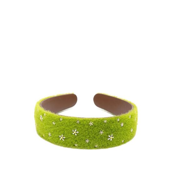 26SS 위민 헤어 액세서리 26149GRN00NN GREEN BROWN - YVMIN