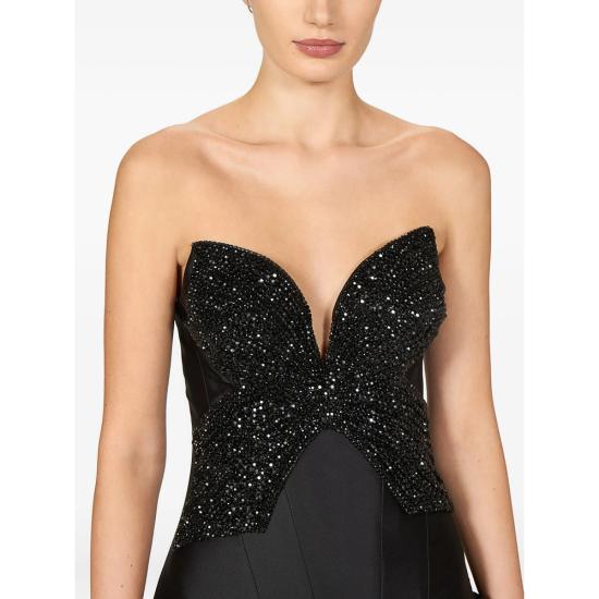 26SS 코스타렐로스 원피스 PS2671 MIKADO BLACK - COSTARELLOS