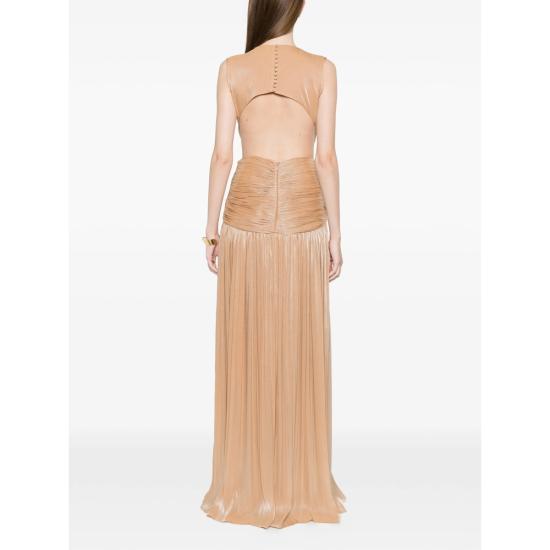 26SS 코스타렐로스 원피스 PF2538 LUREX GEOR BRGOL NEUTRALS - COSTARELLOS