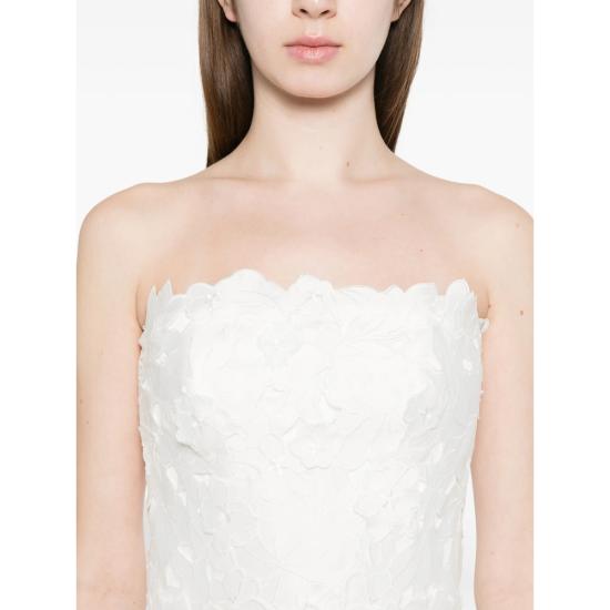 26SS 코스타렐로스 원피스 PS2612 LACE OFFWH WHITE - COSTARELLOS