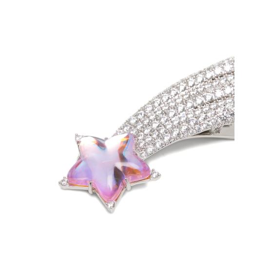 26SS 위민 헤어 액세서리 26114PNK00NN SILVER PINK - YVMIN