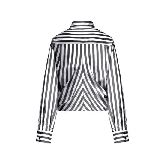 26SS 스포트막스 셔츠 SPXPALMIZI 022 004 WHITE BLACK - SPORTMAX