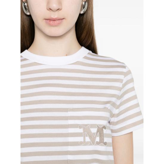 26SS 막스마라 탑 MXMOBOLI 290 008 WHITE NEUTRALS - MAX MARA