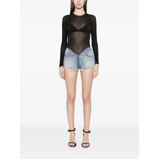 26SS 알렉산더 왕 숏팬츠 4DC2264985 427D BLUE - ALEXANDER WANG