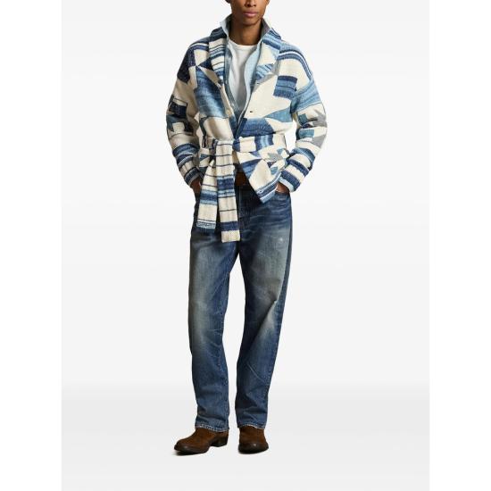 26SS 랄프 로렌 가디건 710A12800001 CREBL BLUE NEUTRALS - RALPH LAUREN