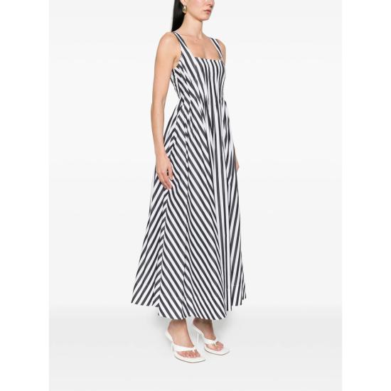 26SS 스포트막스 원피스 SPXFILMATO 022 004 BLACK WHITE - SPORTMAX