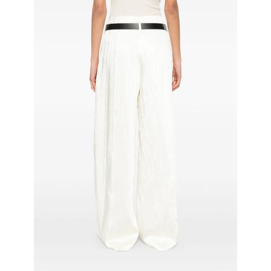 26SS 스포트막스 팔라초 팬츠 SPXLESENA 436 001 WHITE - SPORTMAX