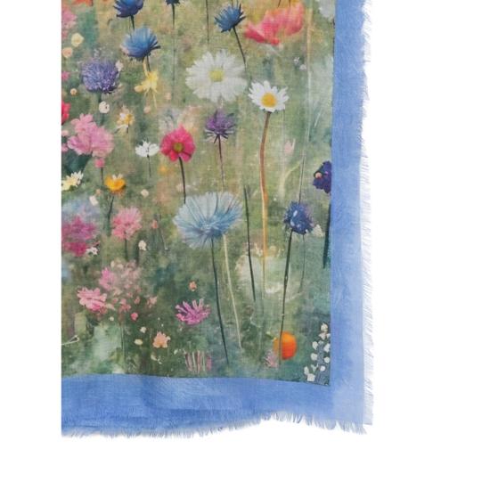 26SS 다니엘로 머플러/스카프 PERLA 7005 BLUE GREEN - D'ANIELLO