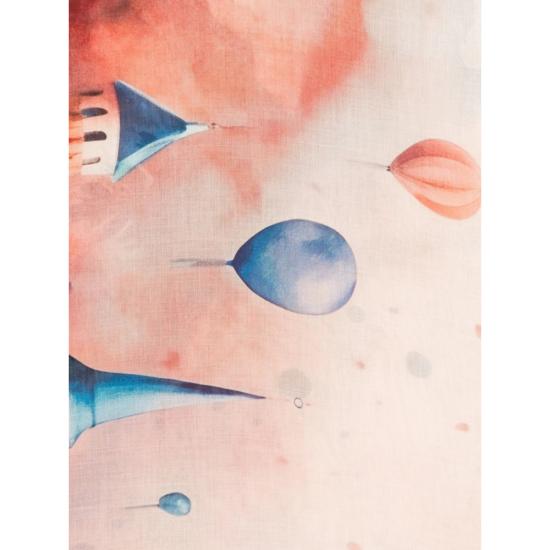 26SS 다니엘로 머플러/스카프 PERLA 7033 PINK BLUE - D'ANIELLO