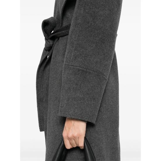 26SS 소프트 고트 코트 SFW1026 DKGRE GREY - SOFT GOAT