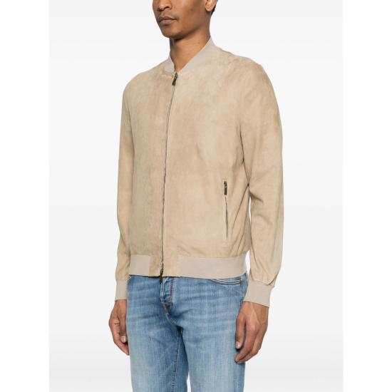 26SS 살바토레 산토로 가죽 자켓 50653 U BEIGE NEUTRALS - SALVATORE SANTORO