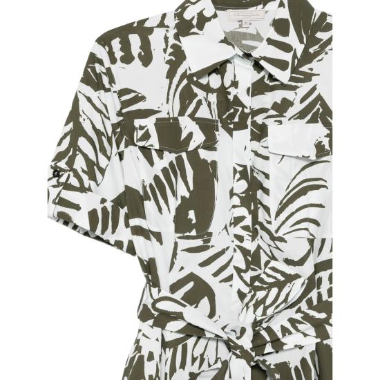 26SS 안토넬리 피렌체 원피스 Q6872 LIAM 710 WHITE GREEN - ANTONELLI FIRENZE