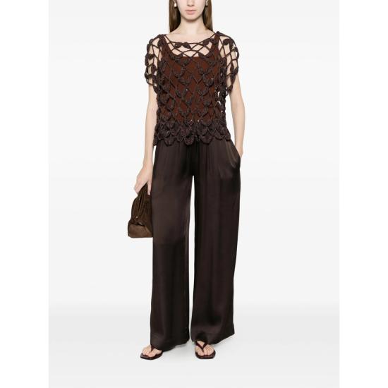 26SS 안토넬리 피렌체 베스트 41787Q SAPONARIA B6 BROWN - ANTONELLI FIRENZE