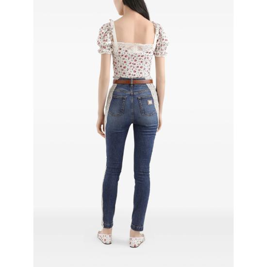 26SS 돌체앤가바나 블라우스 F7BK1T FSA79 HA5XJ WHITE - DOLCE & GABBANA