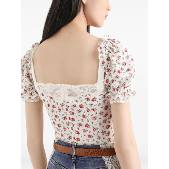 26SS 돌체앤가바나 블라우스 F7BK1T FSA79 HA5XJ WHITE - DOLCE & GABBANA