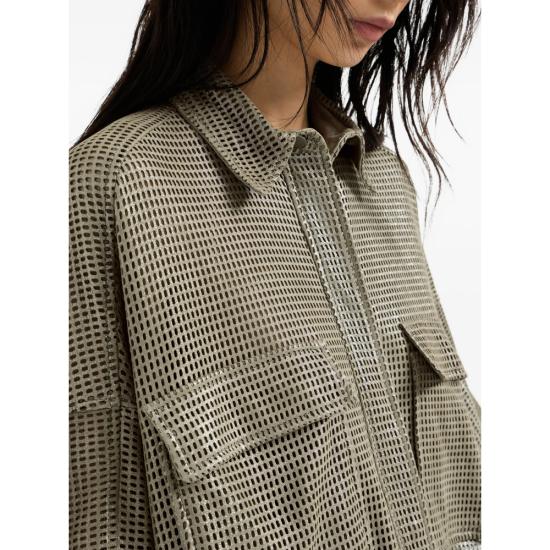 26SS 브루넬로 쿠치넬리 셔츠 MPSHY7956 C8850 GREEN - BRUNELLO CUCINELLI